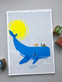Whale Adventure Art Print, 8 of 9