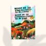 'Clever And Kind' Taylor Swift Nature Inspired Print, thumbnail 1 of 2