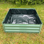 Sage Green Veggie And Herb Raised Bed With Liner, thumbnail 1 of 7