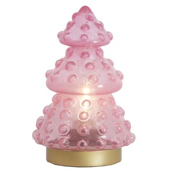 Pink Glass Christmas Tree Light, 2 of 4