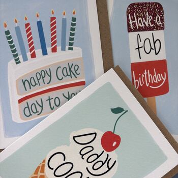 Fab Birthday Greeting Card, 2 of 2