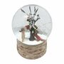 Musical Christmas Snow Globe With Woodland Animals, thumbnail 1 of 3