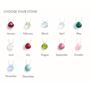 Birthstone Fine Cord Necklace, thumbnail 4 of 10
