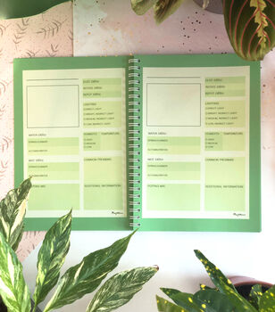 The Houseplant Care Journal Plant Care Book Log Planner, 4 of 10