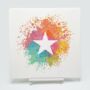 Watercolour Star Cross Stitch Kit, thumbnail 2 of 8