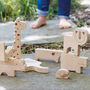 Wooden Jungle Puzzle And Stacking Set, thumbnail 1 of 2