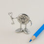 New Home Gift Mini Pewter Emoji Figurine Housewarming Gift, thumbnail 1 of 10