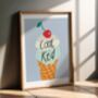 Cool Kid Ice Cream Art Print, thumbnail 2 of 4