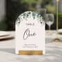 Eucalyptus Framed Table Number Cards, thumbnail 1 of 2