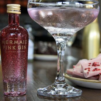 Mermaid Pink Gin And Chocolate Gift, 4 of 4