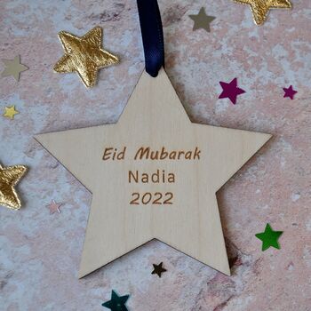 Personalised Eid Star Decoration, 2 of 3