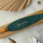 Willow Personalised Leather Bookmark, thumbnail 5 of 10