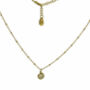 Silver Or Gold Plated Vermeil Swirl Necklace, thumbnail 1 of 3