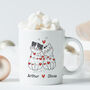 Personalised Cat Couple Mug Gift With Names, thumbnail 8 of 8