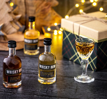 Miniature Whisky Row Gift Set, 3 of 9