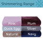 Personalised Ultra Soft Shimmering Throw, thumbnail 4 of 10