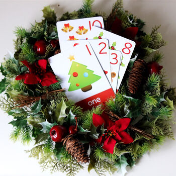 Christmas Number Flashcards, 3 of 6