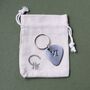 6th Anniversary Iron Guitar Pick Key Ring Or Token, thumbnail 9 of 9