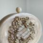 Islamabad Resin Off White Oval Embellished Stone Clutch Bag, thumbnail 4 of 6