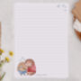 A5 Letter Writing Paper With Hedgehog Design, thumbnail 4 of 5