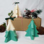 Handmade Christmas Tree Soy Wax Candle, thumbnail 1 of 4