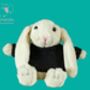 Bunny Small Cream Toy With Personalised Jumper, thumbnail 1 of 6