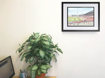 Dundee Archibald Leitch Stand Stadium Art Print, 2 of 3