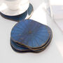 Lotus Leaf Coasters Set Of Six With Presentation Box, thumbnail 5 of 10