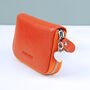 Personalised Mini Leather Card Holder Purse, thumbnail 10 of 12