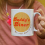Dad Retro Diner Mug Personalised, thumbnail 1 of 2