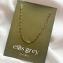 Paperlink Chain 18k Gold Plated Necklace, thumbnail 4 of 4
