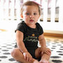 Organic Cotton ‘Little Pumpkin’ Baby Grow, thumbnail 4 of 5