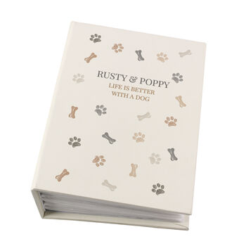 Personalised Dogs 6x4 Photo Album With Sleeves, 3 of 7