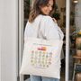 Teacher Gift Rainbow Tote Bag, thumbnail 4 of 6