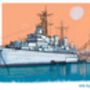 Hms Belfast Ship Blank Card, thumbnail 2 of 2