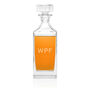 Personalised Timeless Initials Glass Square Decanter, thumbnail 4 of 4