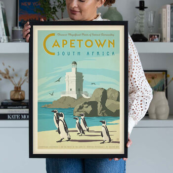 Cape Town, South Africa Travel Print, 3 of 8