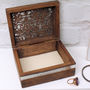 Personalised Wooden Filigree Trinket Box, thumbnail 7 of 7