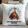 Personalised Irish Setter Birthday Break Through Dog, thumbnail 5 of 8