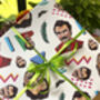 Tom Selleck Wrapping Paper – 80s Magnum Inspired Funny Gift Wrap, thumbnail 10 of 11