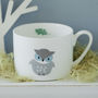 Personalised Hand Decorated Woodland Friends Cups, thumbnail 4 of 6