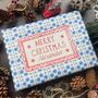 Christmas Personalised Name Paper Fibre Eco Natural Kraft Wrapping Paper, thumbnail 5 of 9