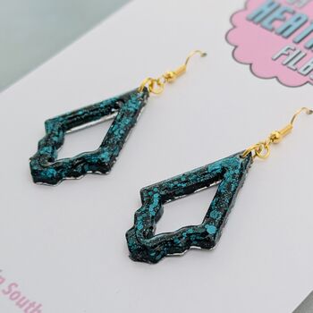 Sparkly Diamond Earrings *More Colours Available*, 7 of 10