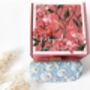 Coastal Blue | Light Blue Floral Embroidery Summer Clutch, thumbnail 6 of 8