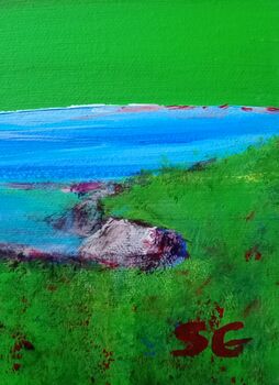 Scottish Landscape, Original Acrylic Painting, 3 of 7