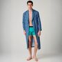 Men's 'Marrakesh Paisley' Crisp Cotton Robe, thumbnail 1 of 5
