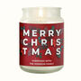 Personalised Merry Christmas Candle, thumbnail 8 of 8