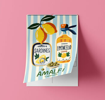 2026 Amalfi Coast Italy Calendar, 2 of 4