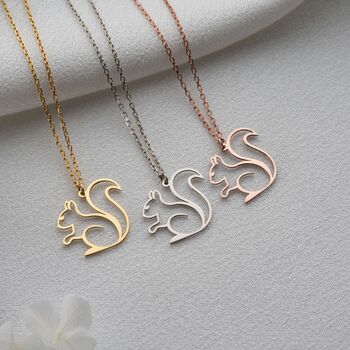Woodland Magic Squirrel Necklace, 2 of 10
