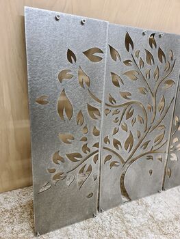 Metal Tree Of Life Wall Art Hanging Home Room Decor, 9 of 11